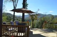 Mountain View Retreat/2Br Log Home Apt w/Private Dining Deck & BBQ/Massage