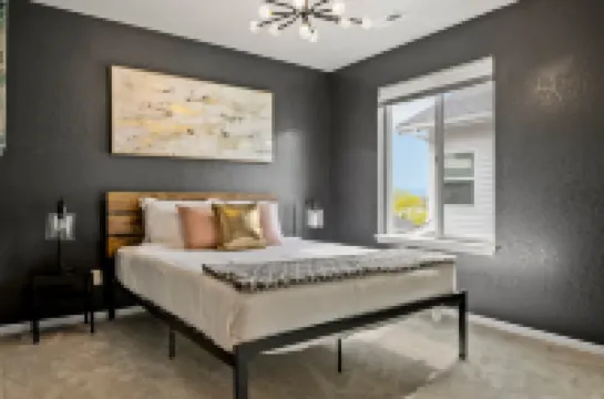 Office, Cozy Living Areas, and Library Access - Charming Retreat