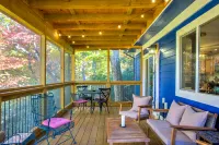 Tranquil Hideaway with Hot Tub and Scenic Deck - Cozy Forest Retreat Hotels in Cooper Gap