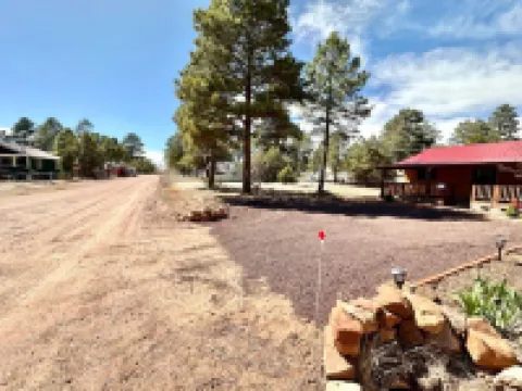 Red Door Cottage | Retro cabin, Pet friendly