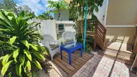 Private entrance room & bathroom  w/ courtyard 10 min to beach & Downtown Hotels near Men's Wearhouse
