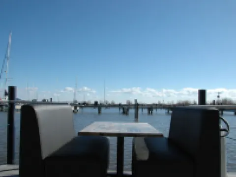 Boat in Volendam Near Marina Museum