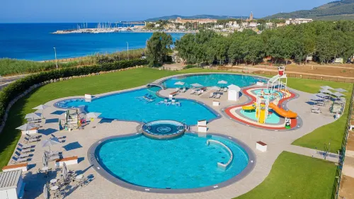 Camping Village Laguna Blu - Parkplatz