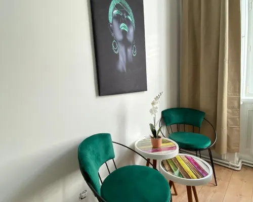 8 Studios with Terrace in Margareten الغرف Photos