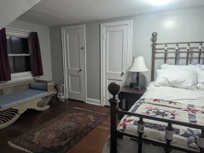 Gather with loved ones in this early American home