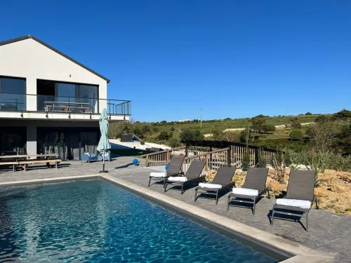 The long Barn  Ericeira cascade pool/sunken outdoor lounge, walk to beach (18)