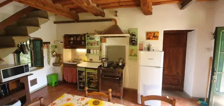 Tuscan-style farmhouse, surrounded by greenery, between Lucca, Pisa and Florence