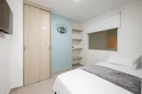 2024 New boutique 2B/1B balcony condo in famous Parque de Sabaneta Hotels near Mall Vegas Plaza
