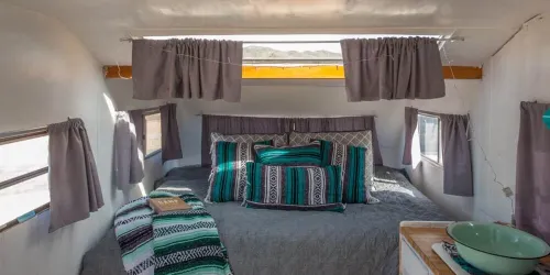 Vintage Camper delivered to your reserved campsite! Near Surf Beach & Downtown