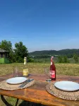 Einzigartiger Panoramablick mit Terrasse Nähe Tettnang Bodensee und Messe Hotels in Tettnang
