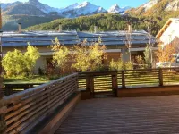 Garden apartment, Large terrace, Close to pistes