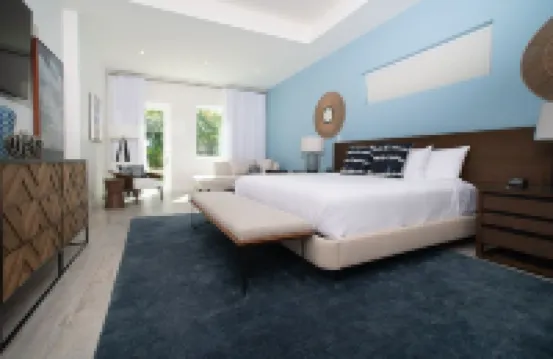 7 Mile Beach private Beach Club, ocean views from Roof deck and Pool Pavilion