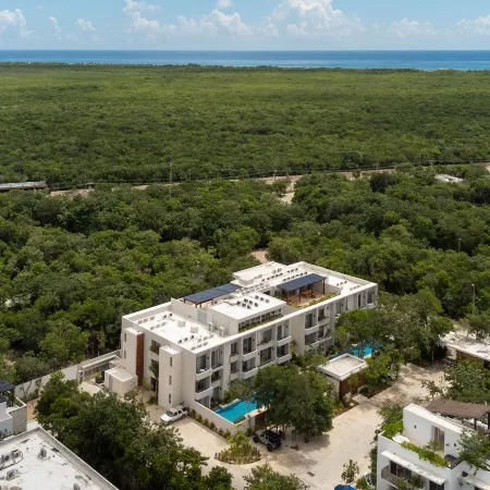 Nhoa 102B Lux 1Br Condo Plunge Pool in Aldea Zama