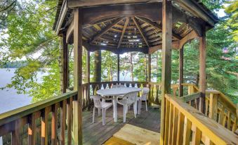 Lakefront Harrisville Cabin w/ Dock & Decks!