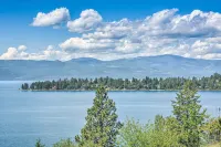 Flathead Lake Views: Scenic & Spacious Retreat! - parking