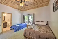 Secluded Camp Connell Home w/ Deck + Fireplace! - 3-Star