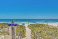 Steps to Public Beach Panama City Condo with Pool