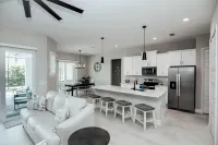 Spacious 4BR Escape with Heated Saltwater Pool & Hot Tub – Near Beaches & Golf