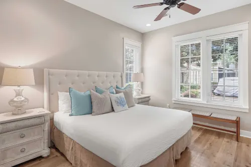 Golf Cart + Pool Access Near Baytowne & Beach Coral Starfish by Avantstay