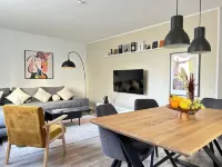 Stylish 80 m² designer apartment with balcony in the heart of Durlach