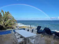 Private Gated Ocean Front Villa Pool&Tide Pool Cane Bay Beach Wifi Wedding Venue