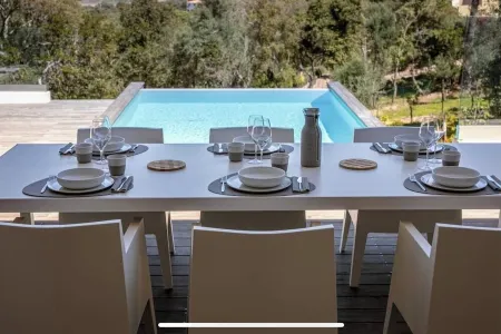 Architect villa with open sea view