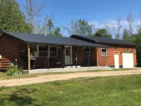 Right on the river and close to Lake Superior