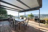 Villa Vignes et mer mit Traumhaftem Meer- und Talblick. Haustier auf Anfrage