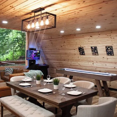 Modern A-Frame-Hot Tub-Gaming Area-EV Charger-10 Minutes to Slade