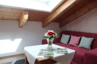 Alpine apartment with balcony great view