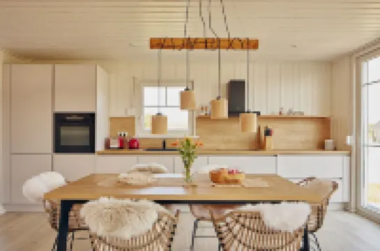 Schorfheide vacation home with whirlpool & eco-friendly energy included!