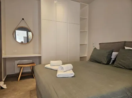 Luxury villa with large terrace, lounge area, pool, jacuzzi + magnificent sea view.