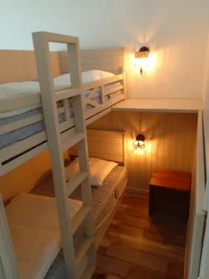 Vue Magnifique vue sur le Pic de Bure,pieds des Pistes