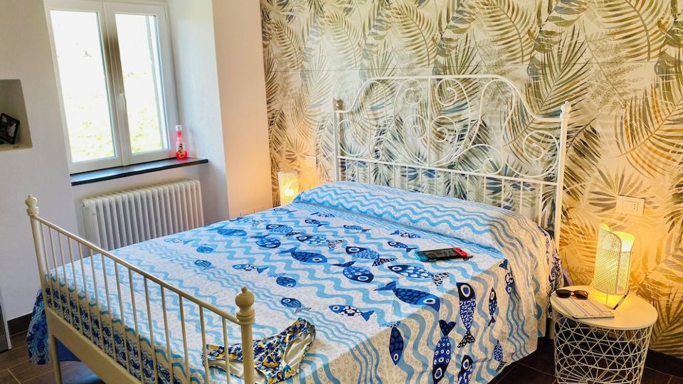 Peaceful and cozy home on the hills of Sestri Levante with amazing sea view.