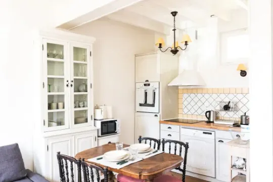 Typical fisherman's house, town center, sea view