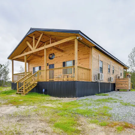 Abbeville Cabin on 450 Acres Near Lake Eufaula!