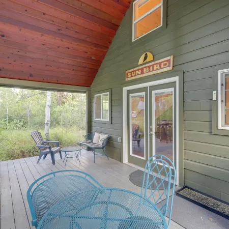 Ski, Hike, Relax By Water: Rustic Mccall Tiny Home