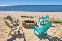 Ocean Springs Magnolia Beach House on Pvt Beach! - Beach