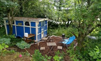 Pilgrims Shepherd's Hut - Goosewell Glynn Glamping