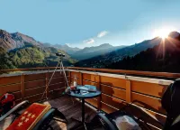 Tschuggen Grand Hotel - the Leading Hotels of the World - Mountain view