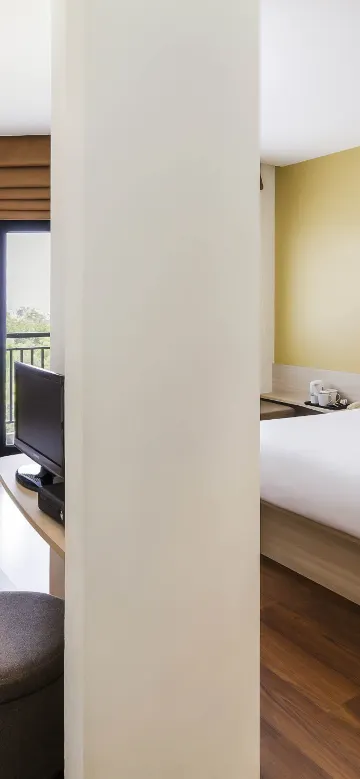 ห้องแฟมิลี่พร้อม 1 เตียงคู่และ 1 เตียง2ชั้น