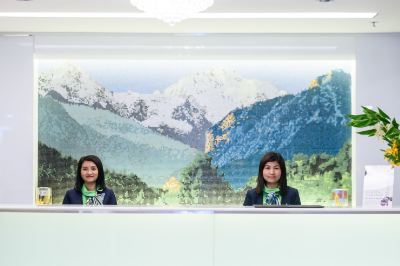 フロントデスク ロハス レジデンス バンコクの写真