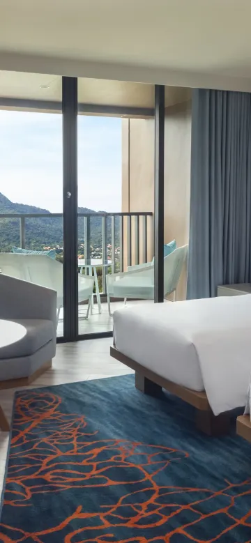 ห้องสแตนดาร์ด เตียงคู่ วิวภูเขา