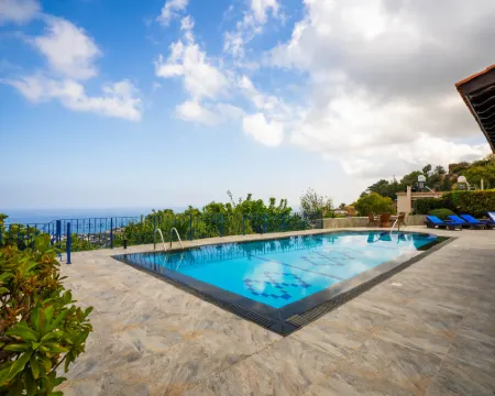 Villa Jewel with Private Pool and Sea View Hotels in Lapta