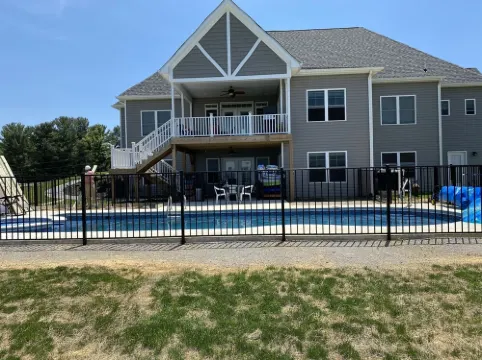 Walkout suite with private pool, close to I-81, VT, RU, aquatic center & Rec