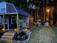 Whispering Pines Cabin near beautiful Lake Ouachita Twin Creek Crystal Mine附近的飯店