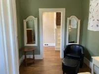Historic Steckel carriage house with picturesque landscaping