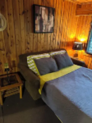 Cozy cabin with backyard stream close to Au Sable River and the best ATV trails