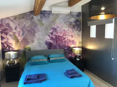 Hacienda : 220m2 villa for 12 people with swimming pool, 5 minutes from the beach