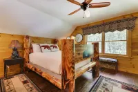Walk to the Pocono Raceway From a Custom Log Cabin